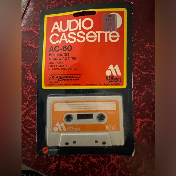 Vintage AC- 60 audio cassette tape - Picture 2 of 2